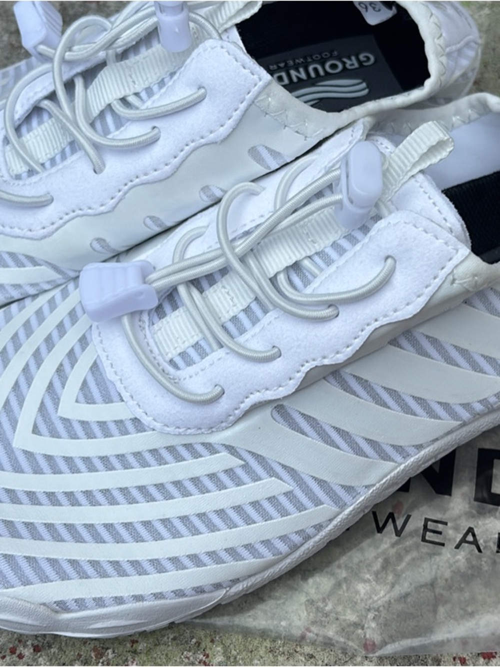 Women's White Lightweight Sneakers